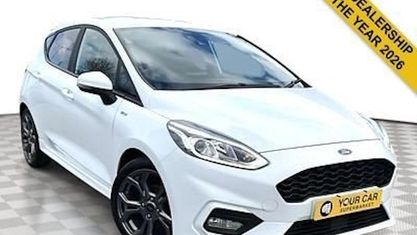 Używany Ford Fiesta ST-Line 95 KM (69 kW) 2021 Biały Hatchback