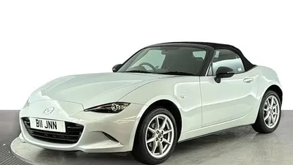 Used Mazda MX5 131 HP (96 kW) 2017 Silver Cabriolet