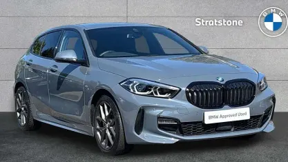 Used BMW 118 M Sport 136 HP (100 kW) 2024 Blue Hatchback