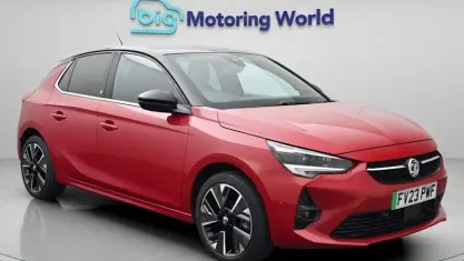 Used Vauxhall Corsa-e Ultimate 100 kW (136 HP) 2023 Red Hatchback