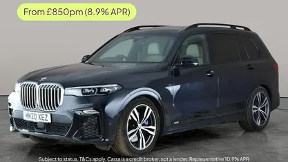 Used 2020 BMW X7 M Sport SUV | £45,295 (Super price)