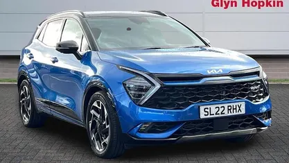 Used Kia Sportage GT-Line S 150 HP (110 kW) 2022 Blue SUV