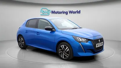Blue Used 2022 Peugeot 208 Allure+ Hatchback | £13,242 (Fair price)