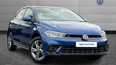 Blue Used 2024 VW Polo R-line Hatchback | £21,220 (Fair price)