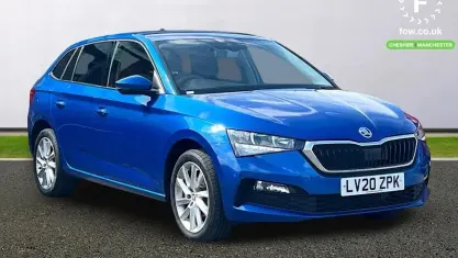 Usado Skoda Scala SE L 116 CV (85 kW) 2020 Azul Utilitario