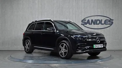 Used Mercedes EQB350 AMG line 214 kW (292 HP) 2022 Black SUV