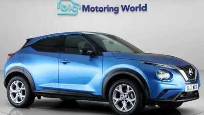 Used Nissan Juke N-Connecta 114 HP (83 kW) 2021 Blue SUV
