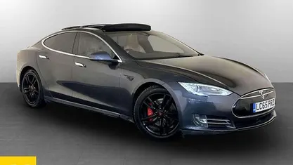Silver Used 2015 Tesla Model S Performance Hatchback | £10,495