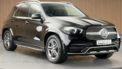 Used Mercedes GLE450 AMG AMG line 367 HP (269 kW) 2020 Black SUV