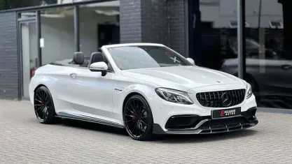 Used Mercedes C63 AMG Premium 510 HP (375 kW) 2017 White Cabriolet