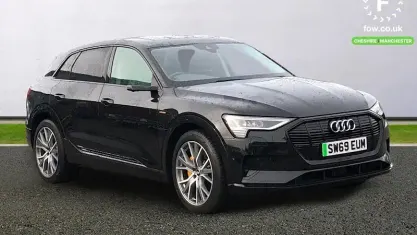 Used Audi e-tron Comfort 300 kW (408 HP) 2019 Black SUV