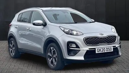 Used Kia Sportage 136 HP (100 kW) 2020 Silver SUV