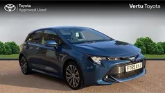 Denim blue (metallic paint) Used 2020 Toyota Corolla Design Hatchback | £16,169 (Fair price)