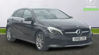 Used Mercedes A200 Sport Edition 156 HP (114 kW) 2018 Black Hatchback