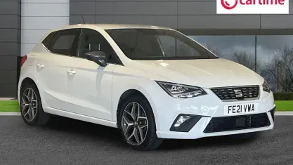 Used Seat Ibiza XCELLENCE 110 HP (80 kW) 2021 White Hatchback