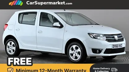 Used Dacia Sandero Lauréate 90 HP (66 kW) 2016 White Hatchback