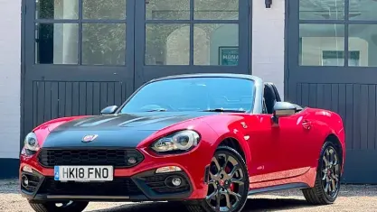 Used Abarth 124 Spider 170 HP (125 kW) 2018 Red Cabriolet
