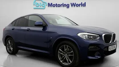 Blue Used 2020 BMW X4 M Sport SUV | £24,000 (Good price)