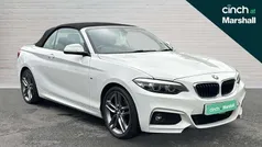 White Used 2018 BMW 218 M Sport Cabriolet | £11,791 (Fair price)