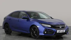 Blue Used 2021 Honda Civic Sport Hatchback | £18,789 (Fair price)