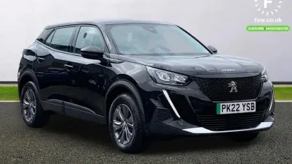 Used Peugeot e-2008 Active Premium 100 kW (136 HP) 2022 Black SUV