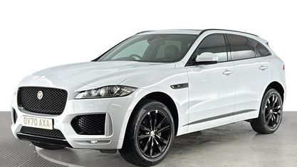 Usado Jaguar F-Pace Chequered Flag 241 HP (177 kW) 2020 Branco SUV