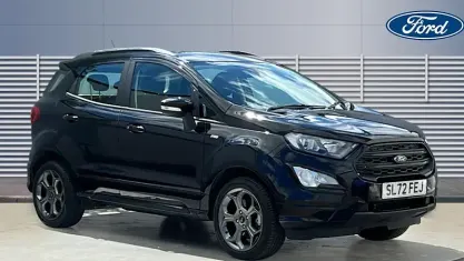 Used Ford Ecosport ST-Line 125 HP (91 kW) 2022 Black SUV