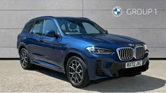 Blue Used 2022 BMW X3 M Sport SUV | £37,795 (Fair price)