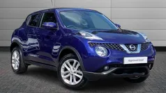 Ink blue Used 2017 Nissan Juke N-Connecta SUV | £8,455 (Fair price)