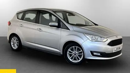 Used Ford C-MAX Zetec 125 HP (91 kW) 2019 Silver MPV