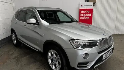 Used BMW X3 xLine 190 HP (139 kW) 2016 Silver SUV