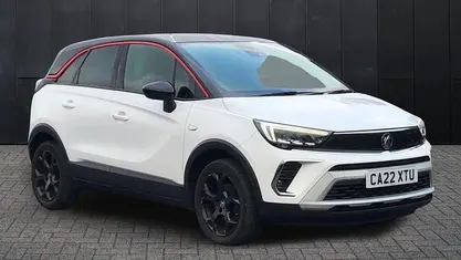 Used Vauxhall Crossland Edition 110 HP (80 kW) 2021 White SUV