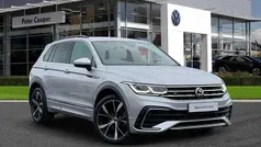 Reflex silver Used 2022 VW Tiguan R-line SUV | £26,996 (Fair price)