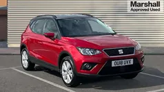 Red Used 2018 Seat Arona SE Technology SUV | £9,650 (Fair price)