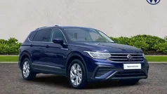 Blue Used 2024 VW Tiguan Allspace Life SUV | £30,990 (Fair price)