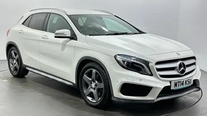 White Used 2014 Mercedes GLA220 AMG line SUV | £7,581 (Fair price)