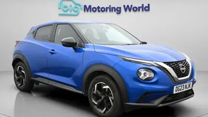 Used Nissan Juke N-Connecta 114 HP (83 kW) 2023 Blue SUV