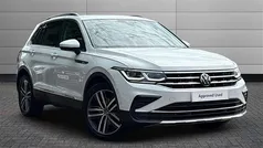 White Used 2023 VW Tiguan Elegance SUV | £26,495 (Fair price)