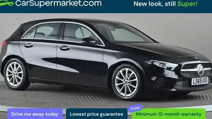 Used Mercedes A180 116 HP (85 kW) 2019 Black Hatchback