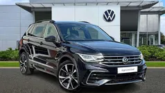 Black Used 2021 VW Tiguan R-line SUV | £25,999 (Fair price)