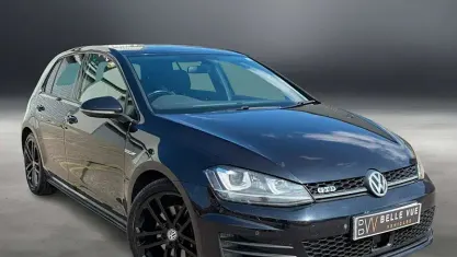Used VW Golf VII GTD 184 HP (135 kW) 2016 Black Hatchback