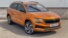 Orange Used 2024 Skoda Karoq SportLine SUV | £26,395 (Good price)