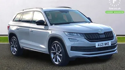 Grey Used 2021 Skoda Kodiaq SportLine SUV | £24,999 (Fair price)