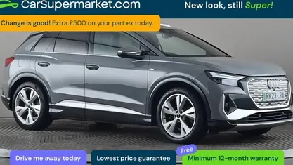 Used Audi Q4 e-tron S-Line 125 kW (170 HP) 2022 Grey SUV