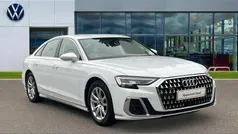 White Used 2023 Audi A8L Sport Sedan | £47,084 (Fair price)