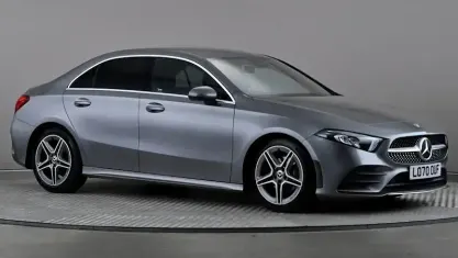 Used Mercedes A200 AMG line 150 HP (110 kW) 2021 Grey Sedan
