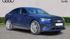 Blue Used 2021 Audi e-tron Sportback Comfort SUV | £28,900 (Fair price)