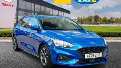 Blue Used 2019 Ford Focus ST-Line Hatchback | £11,720 (Fair price)