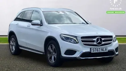Used Mercedes GLC220 170 HP (125 kW) 2017 White SUV