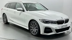 White Used 2021 BMW 318 M Sport Estate | £17,556 (Fair price)